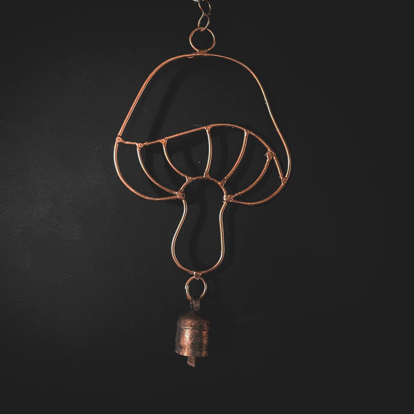 Large Mushroom Bell Chime
