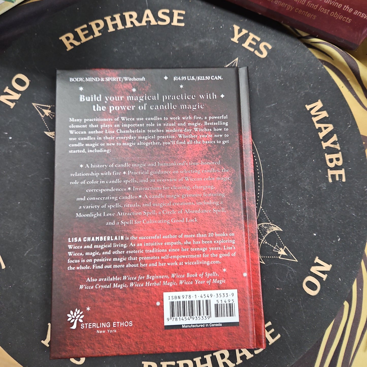 Wicca Candle Magic: A Beginner's Guide By Lisa Chamberlain