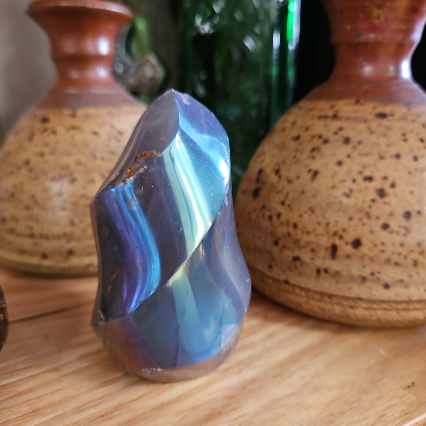 Aura Dendritic Agate Flame Free Form