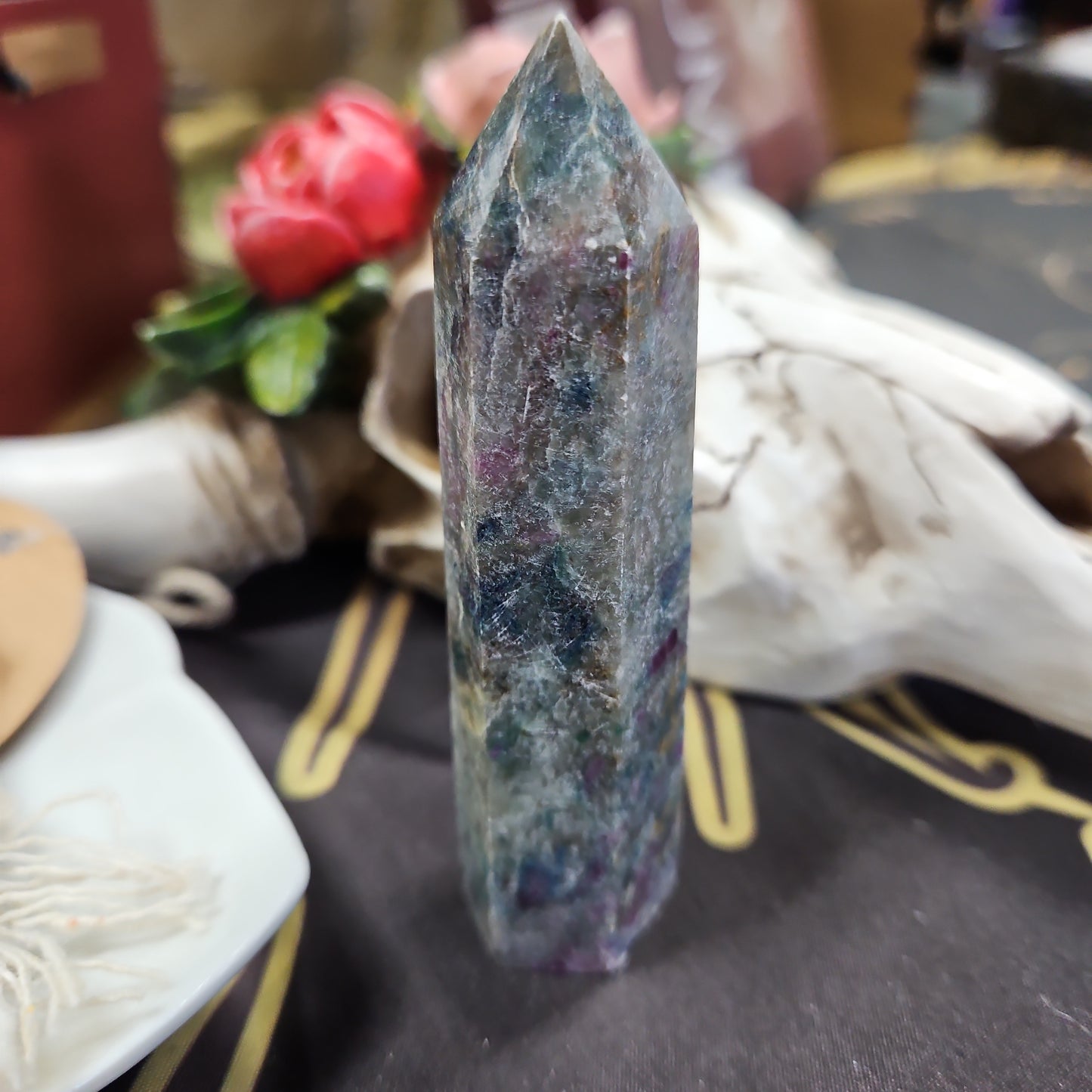 Ruby Fuchsite - Tower
