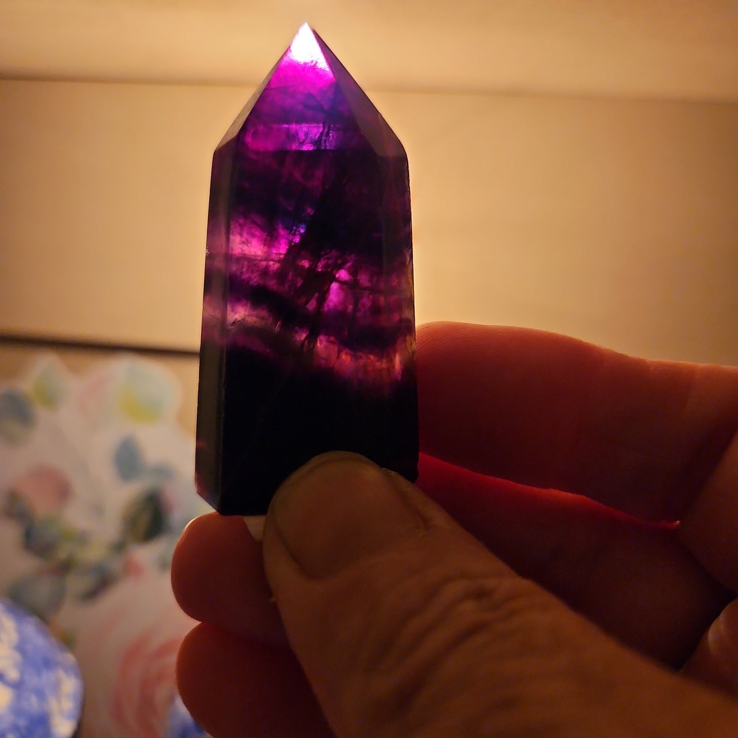 Purple Fluorite - Towers