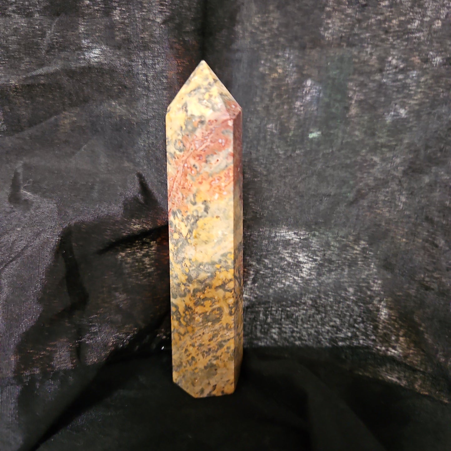 Crazy Lace Agate - Tower