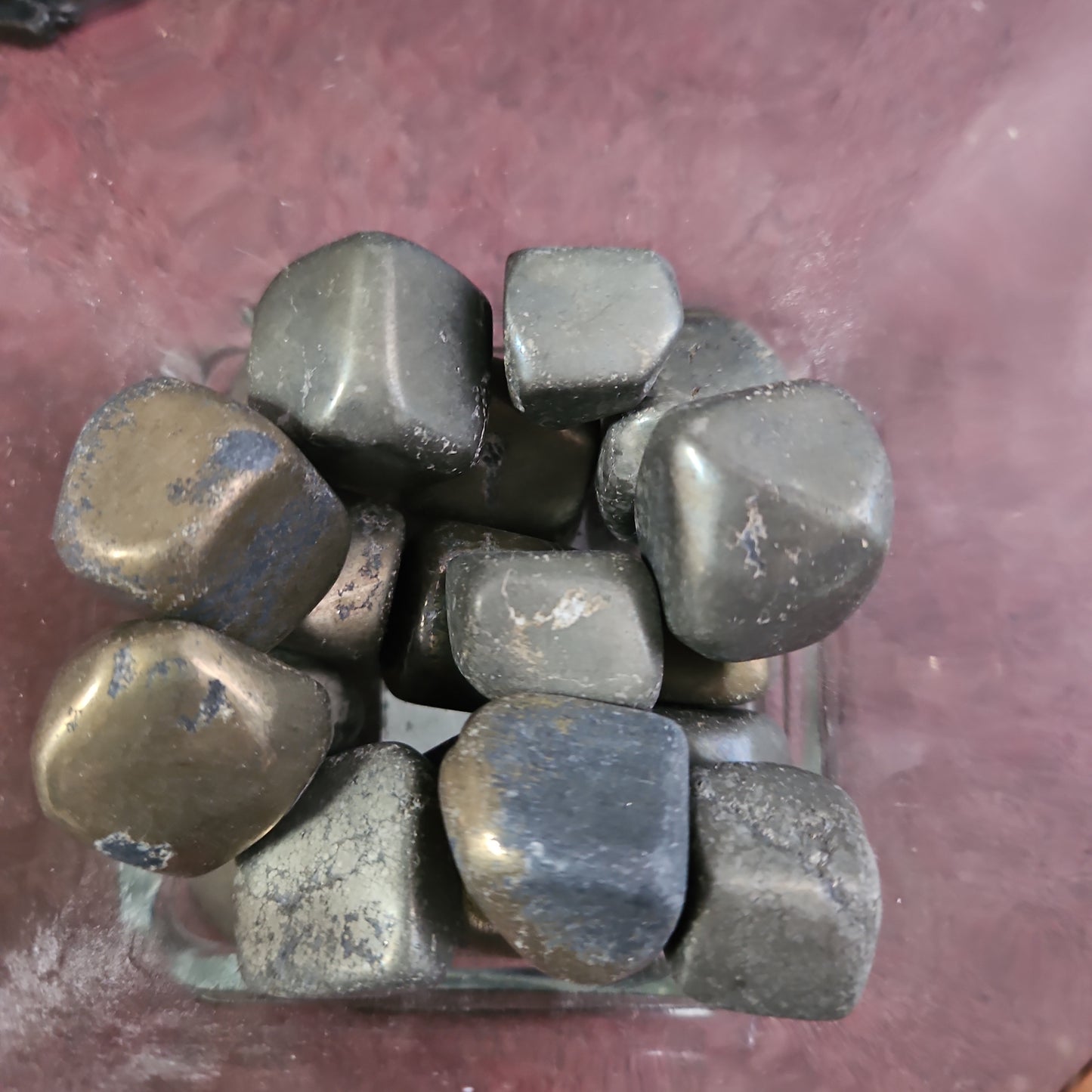 Pyrite - Cube Tumbled