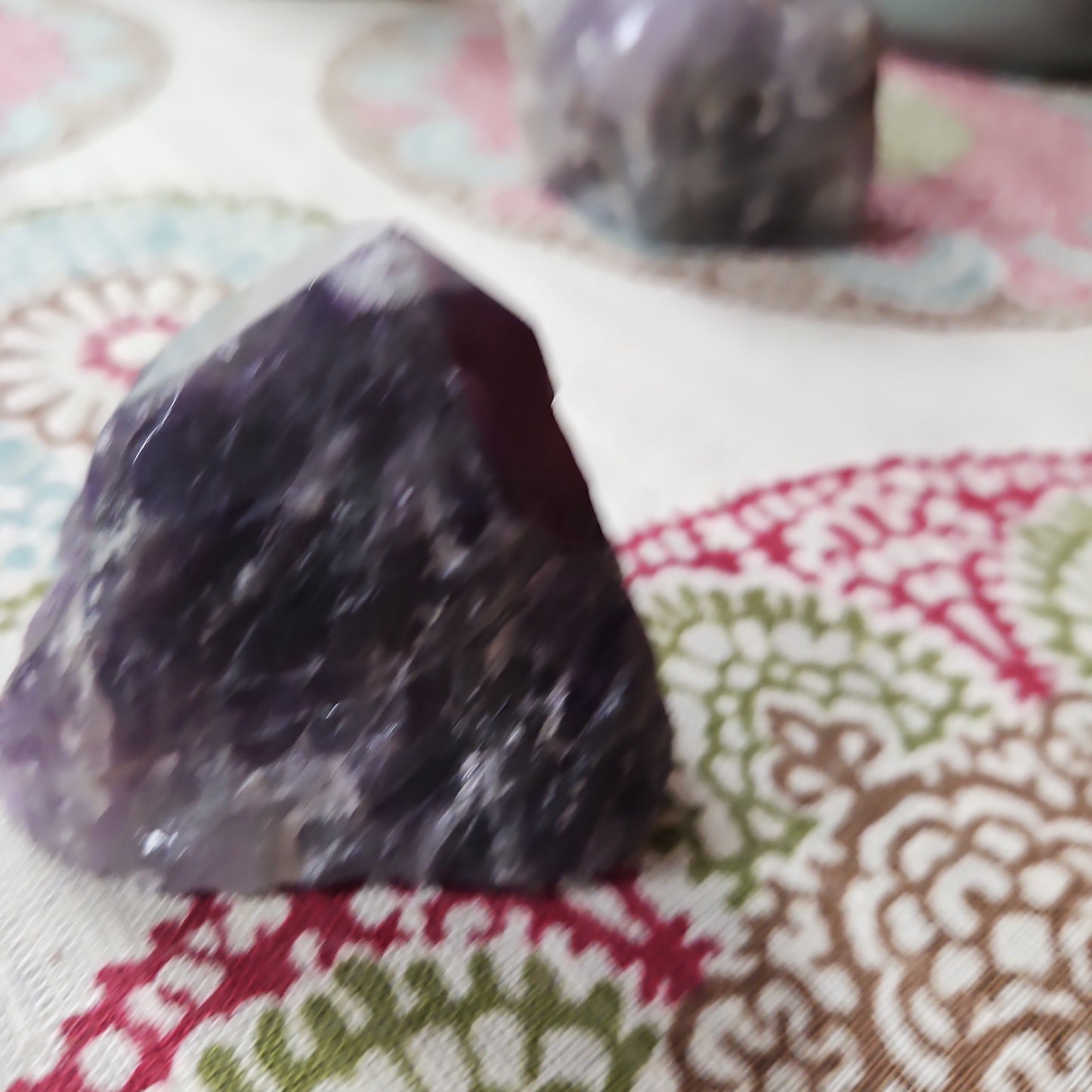 Chevron Amethyst Natural Points
