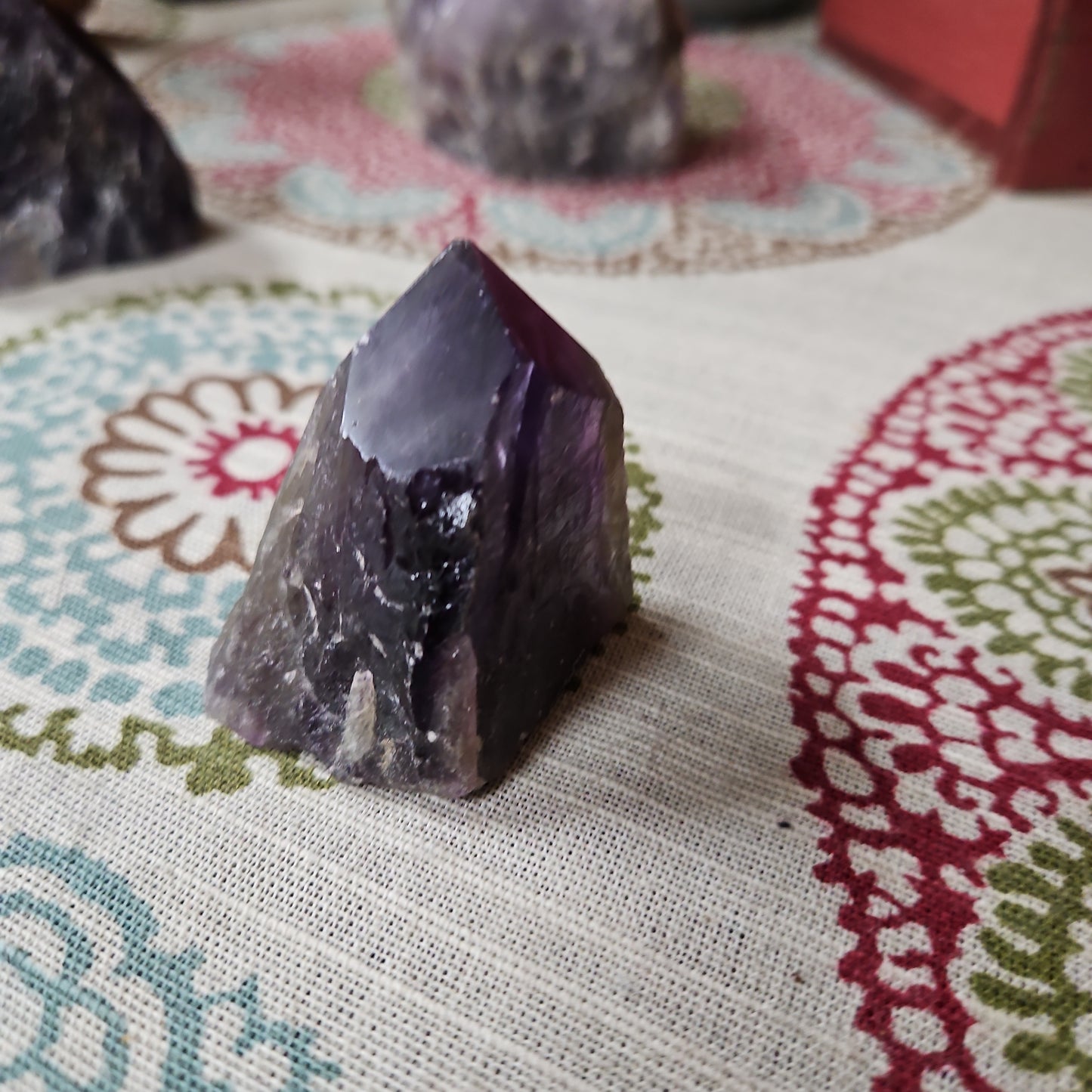 Chevron Amethyst Natural Points