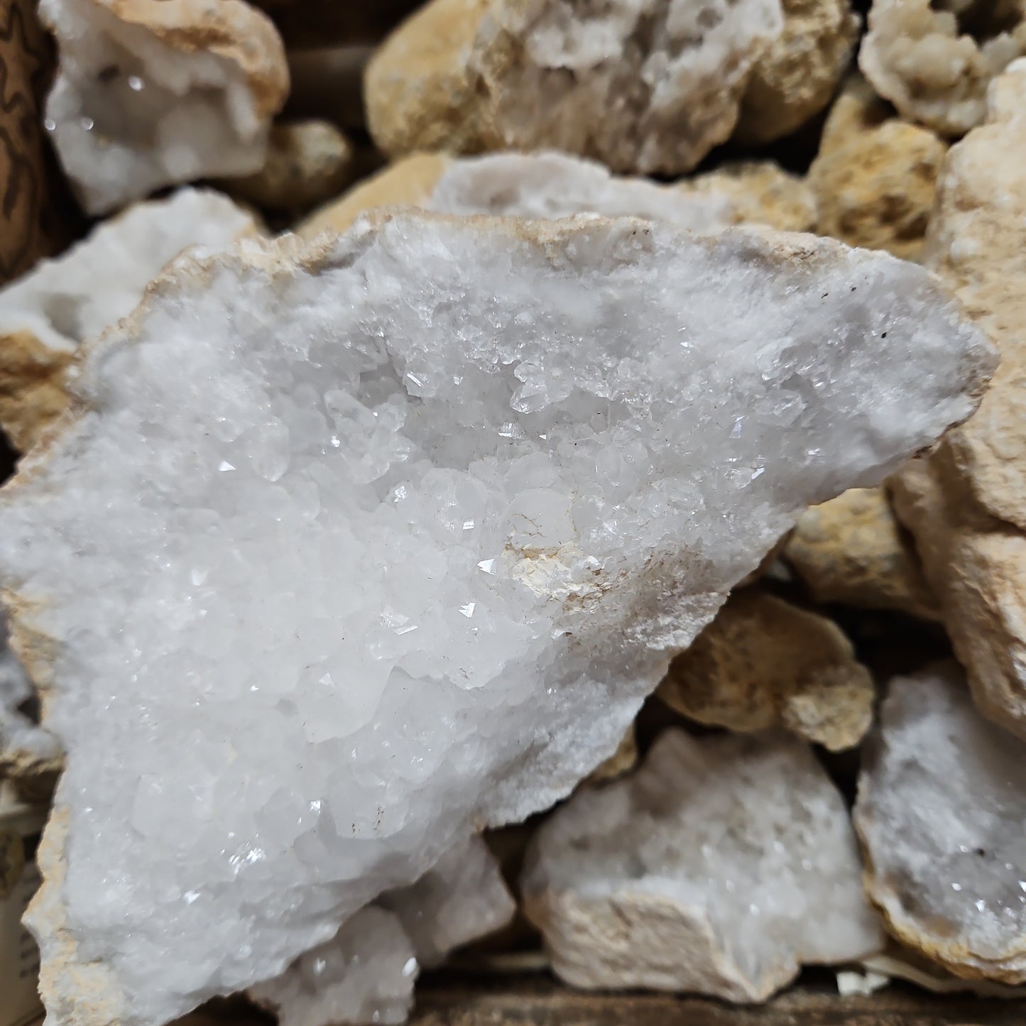 Open Geodes Specemens - Natural Quartz Geodes - Various Sizes