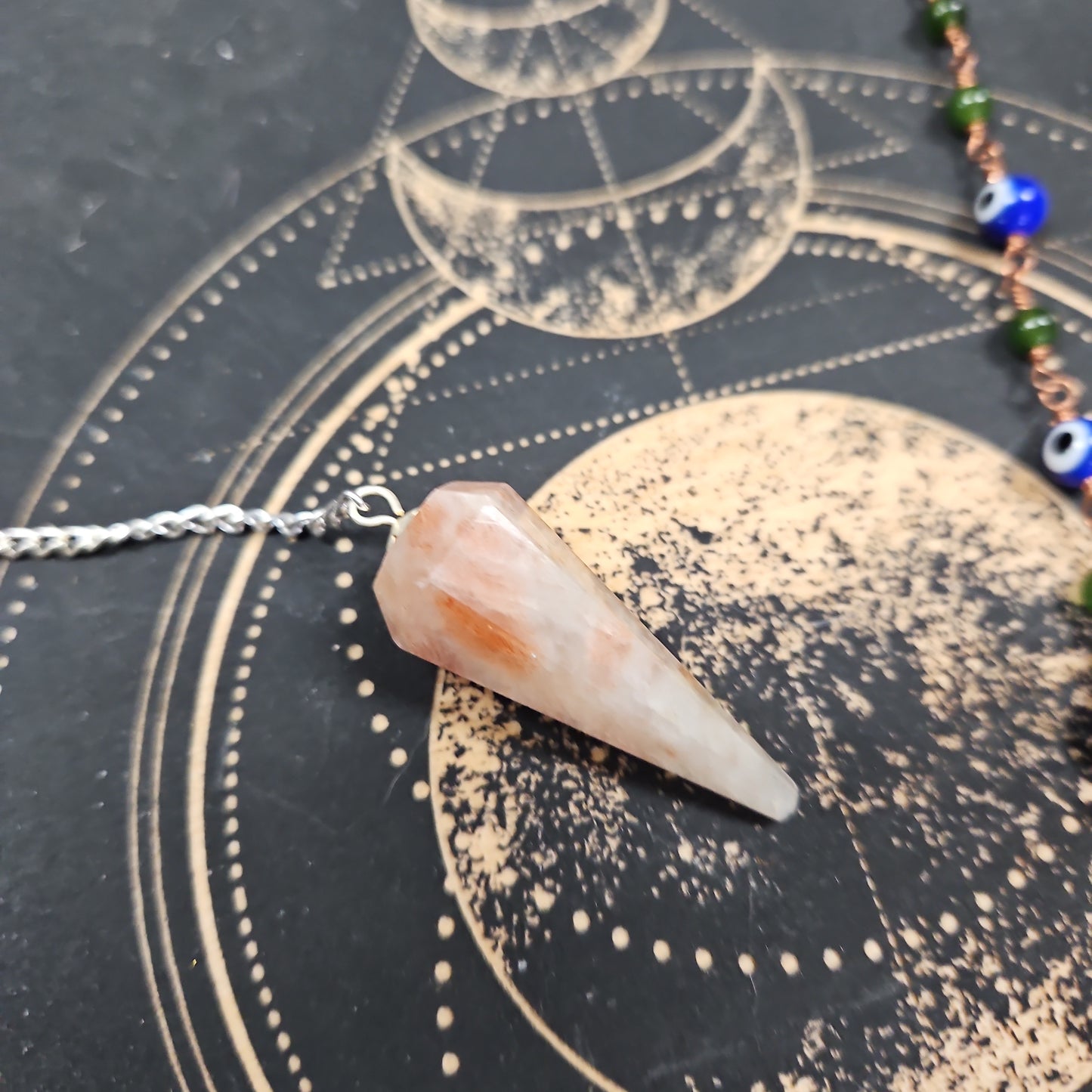 Six Sided Gemstone Pendulums - Lapis Lazuli