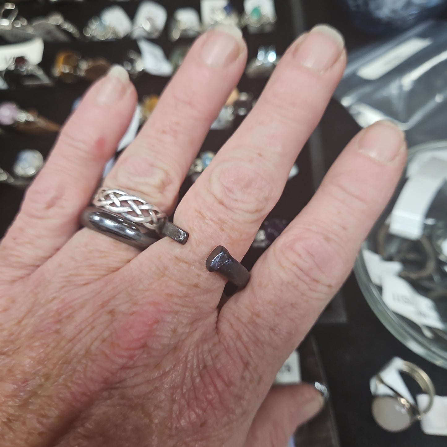 Coffin Nail Rings