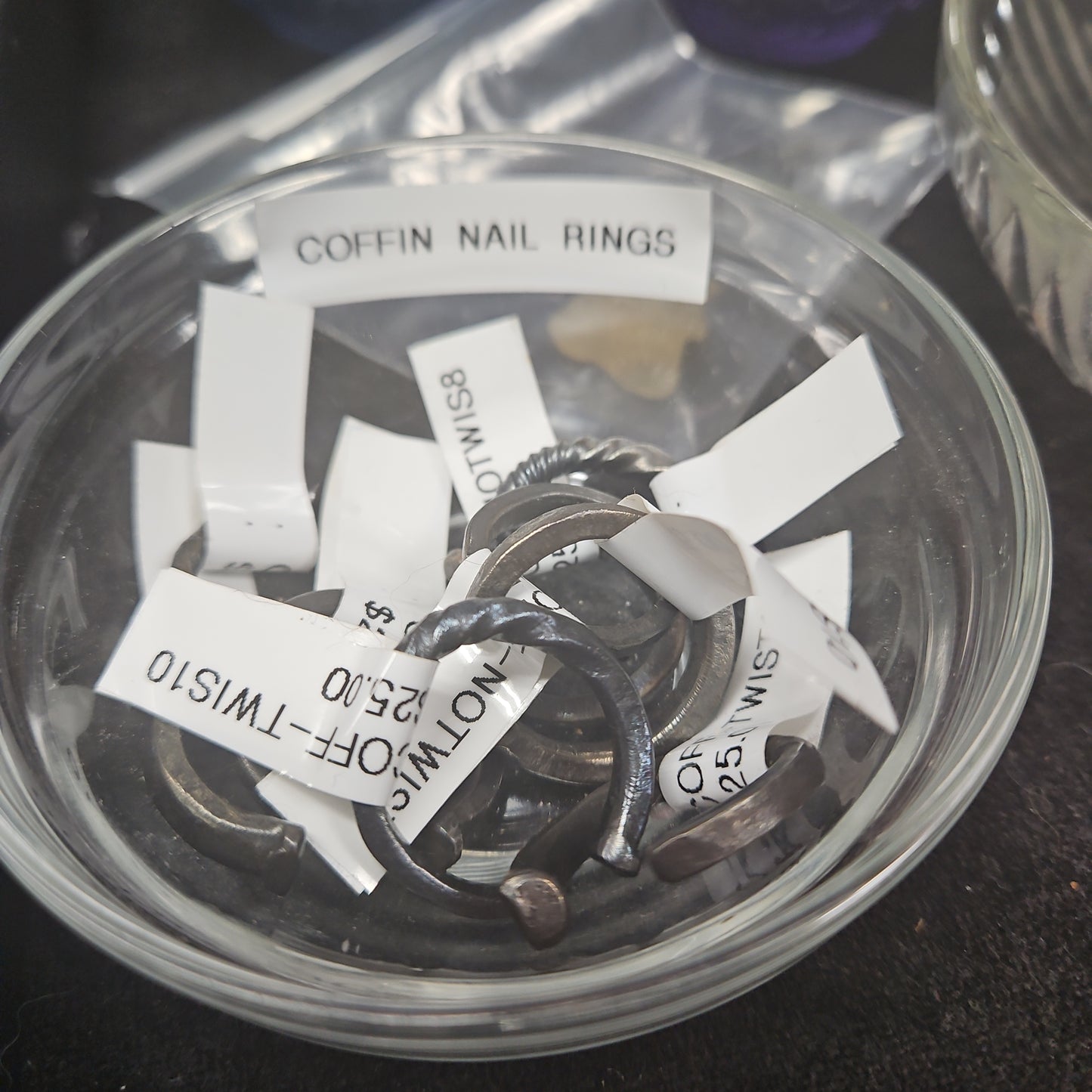 Coffin Nail Rings