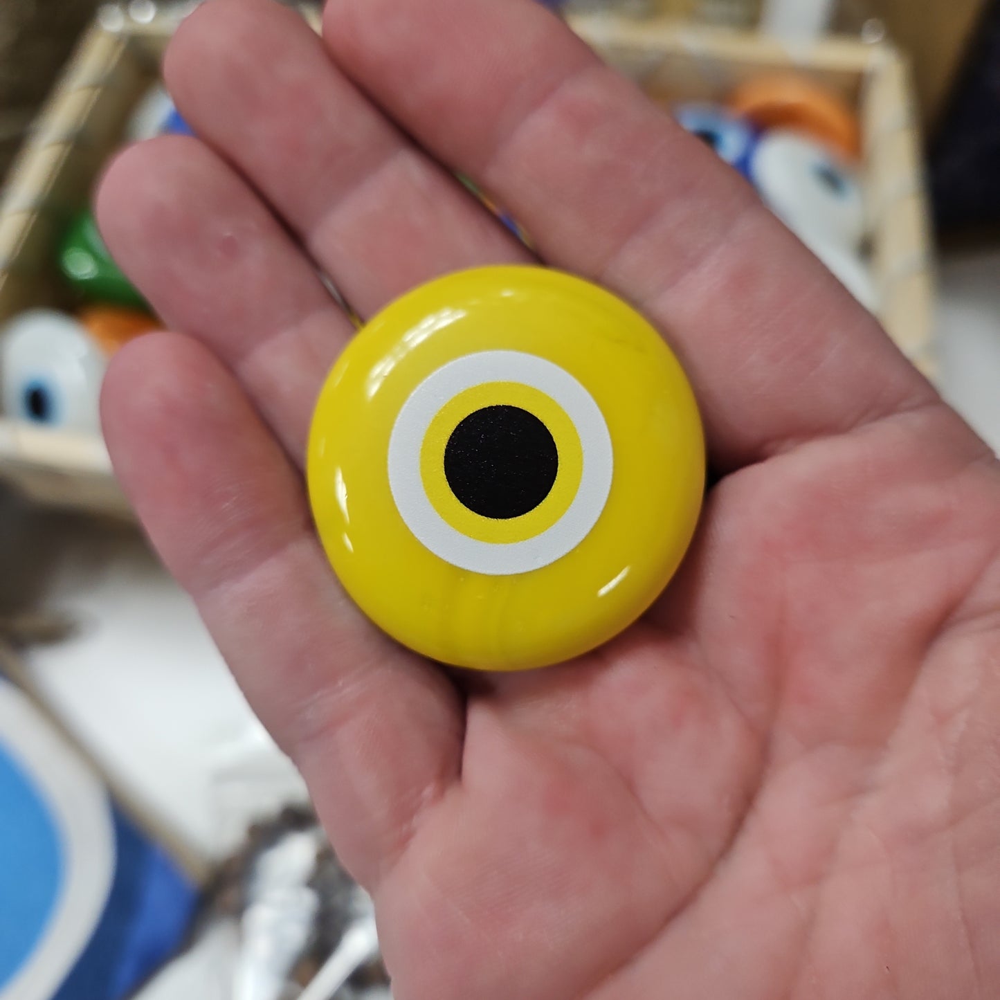 Evil Eye Worry Stones / Pocket Stones