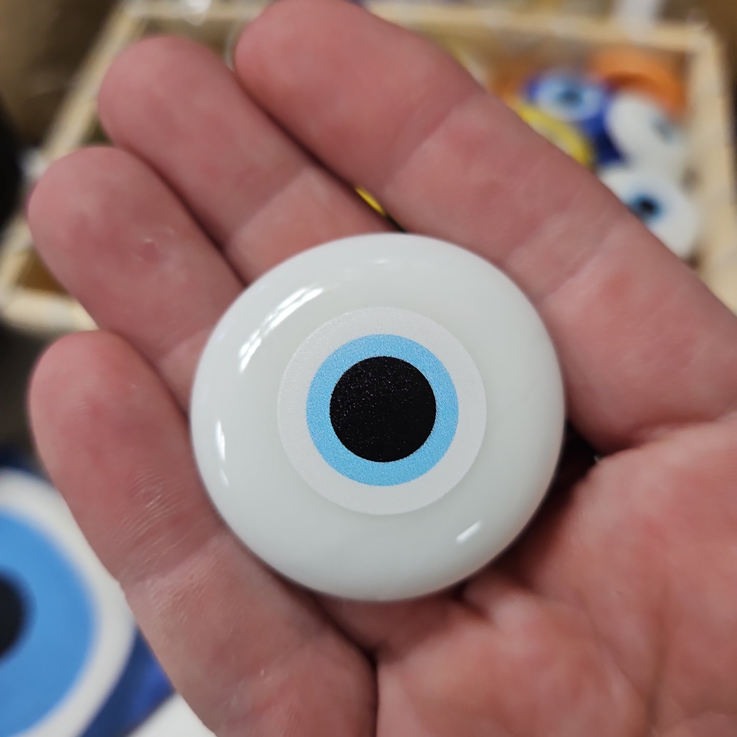 Evil Eye Worry Stones / Pocket Stones