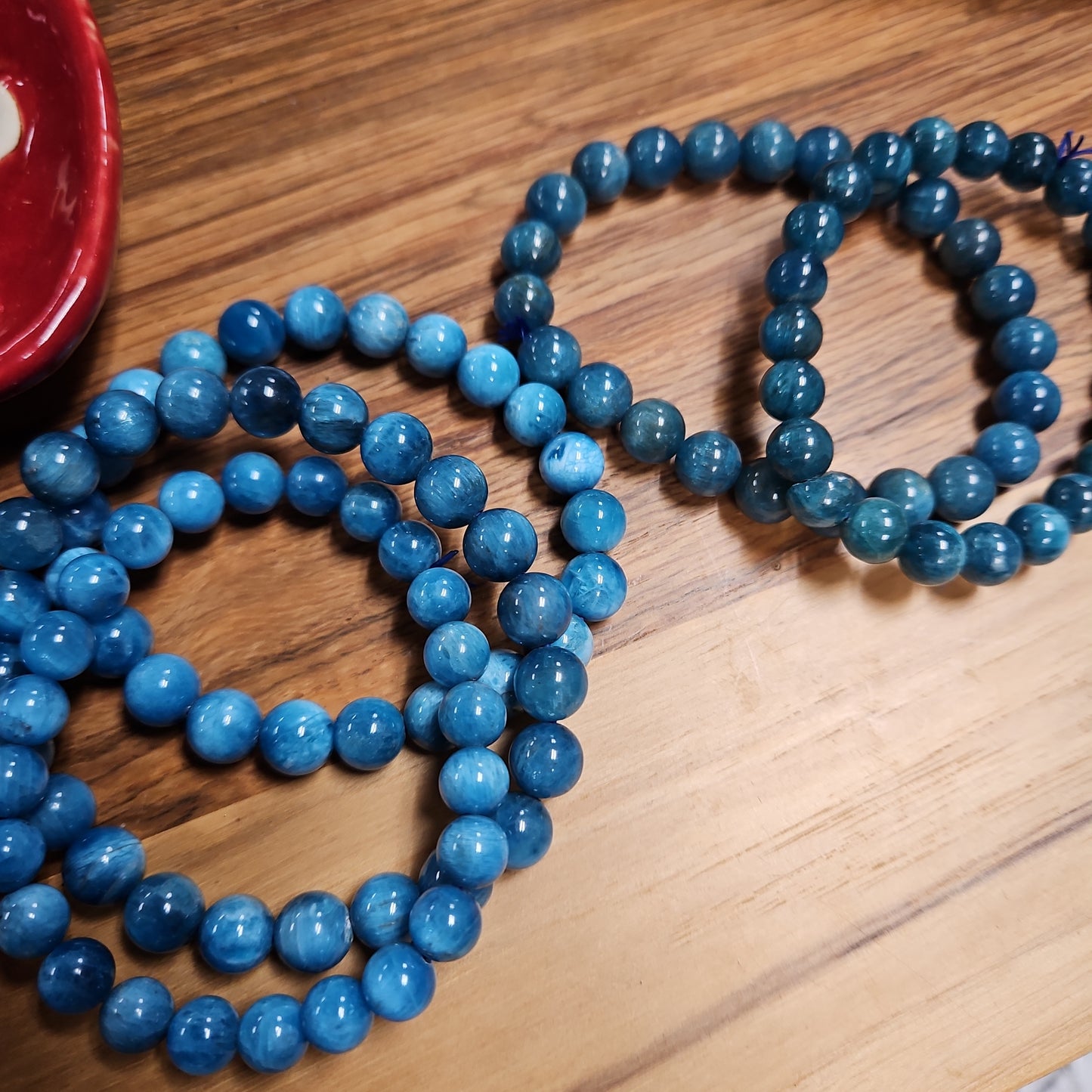 Bracelet - Apatite Bead 8 mm