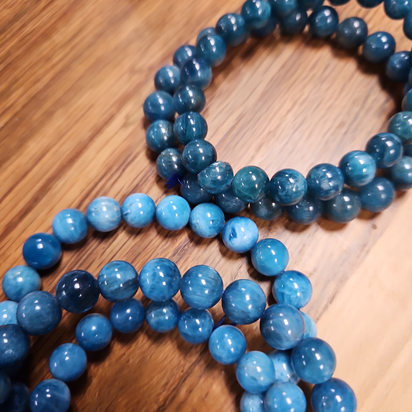 Bracelet - Apatite Bead 8 mm