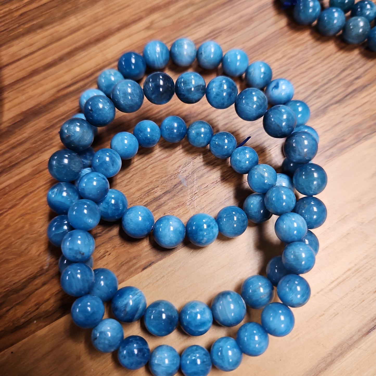 Bracelet - Apatite Bead 8 mm