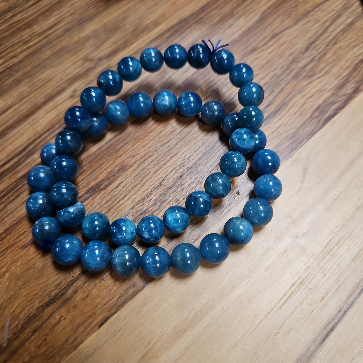 Bracelet - Apatite Bead 8 mm