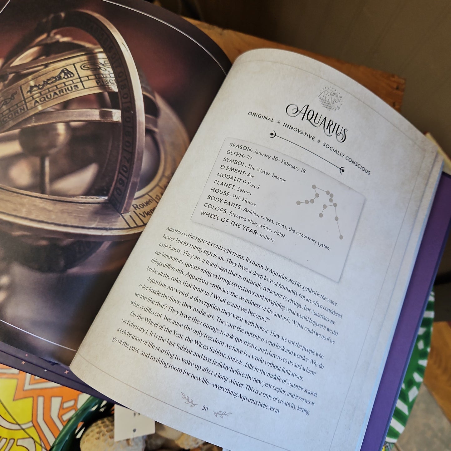 The Witch's Complete Guide to Astrology (Hard Cover Book)