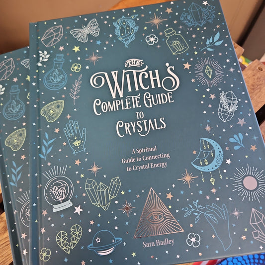 The Witch's Complete Guide to Crystals  (Hard Cover Book)