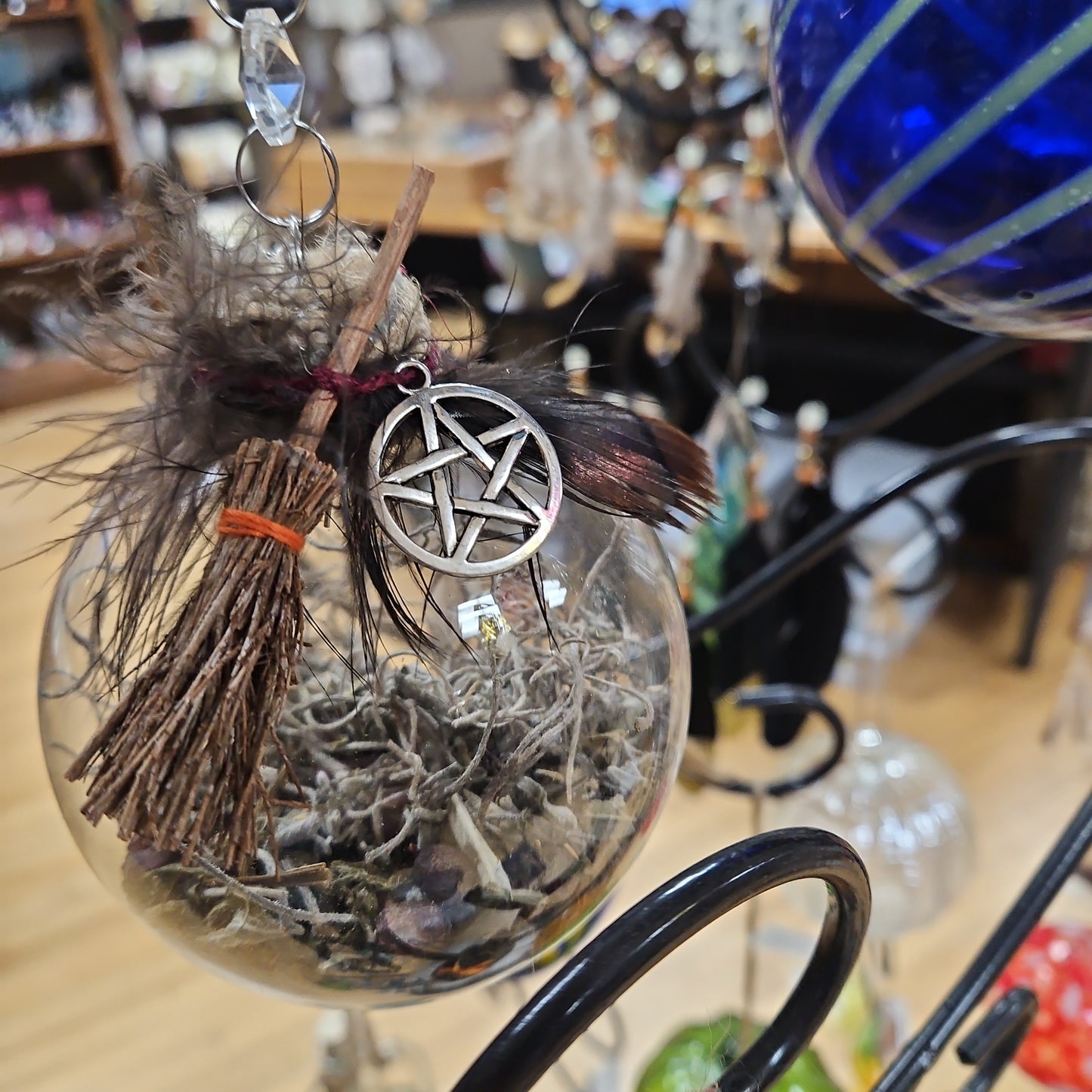 Authentic Protection Witch Ball 4" by Emma Red Raven