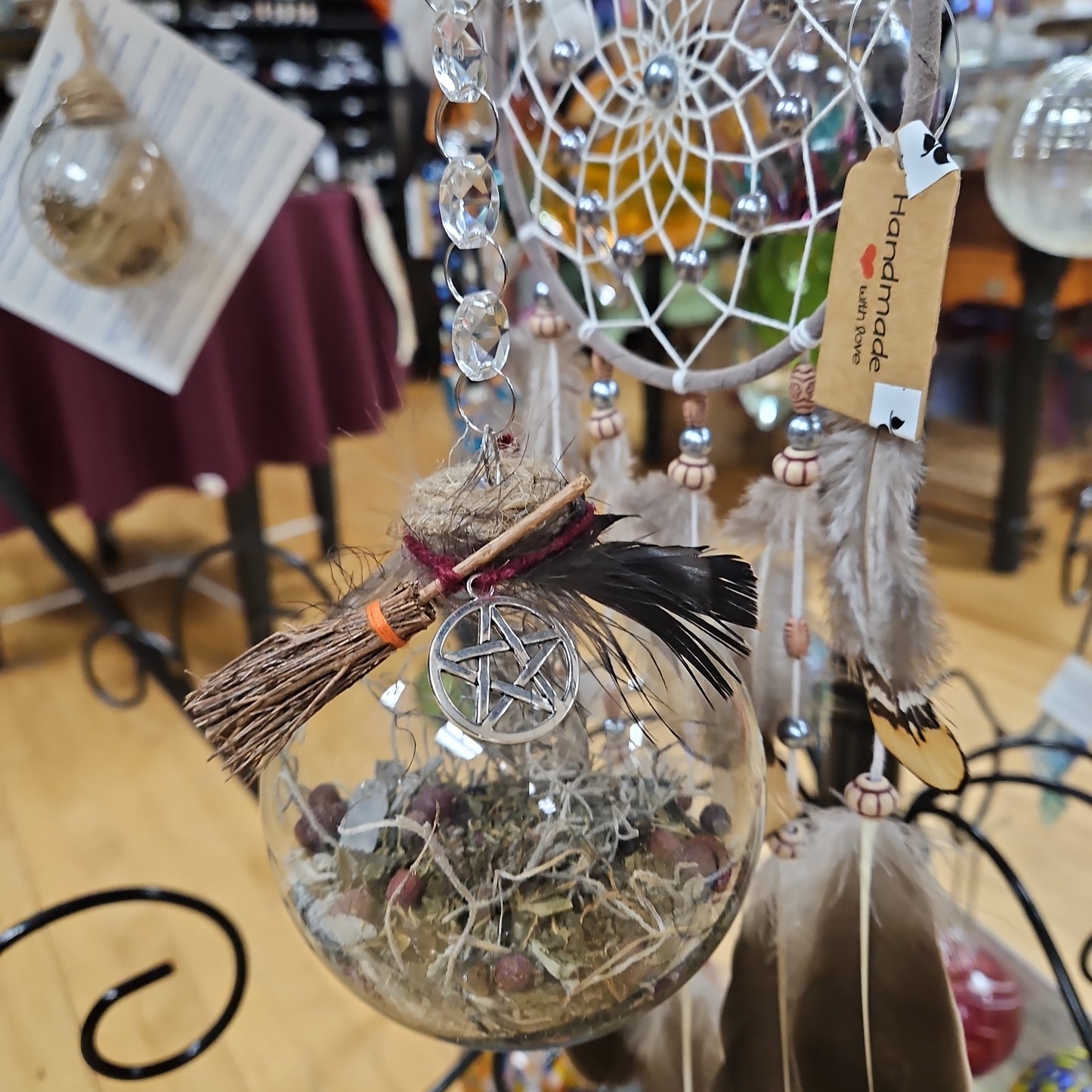 Authentic Protection Witch Ball 4" by Emma Red Raven