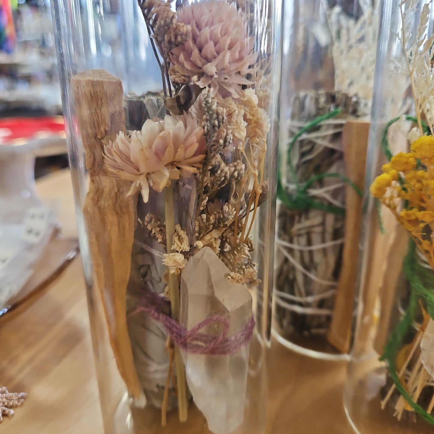 Crystal & Flower Cleansing Bundle
