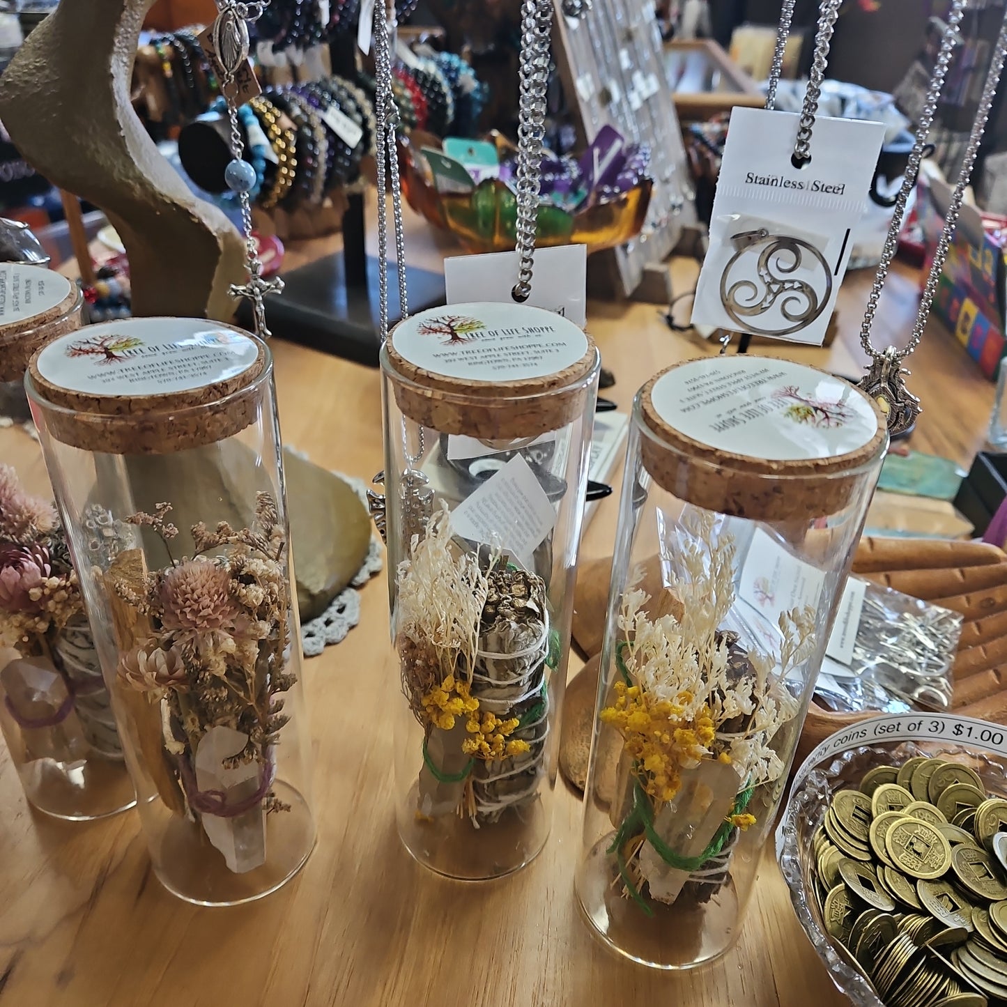 Crystal & Flower Cleansing Bundle