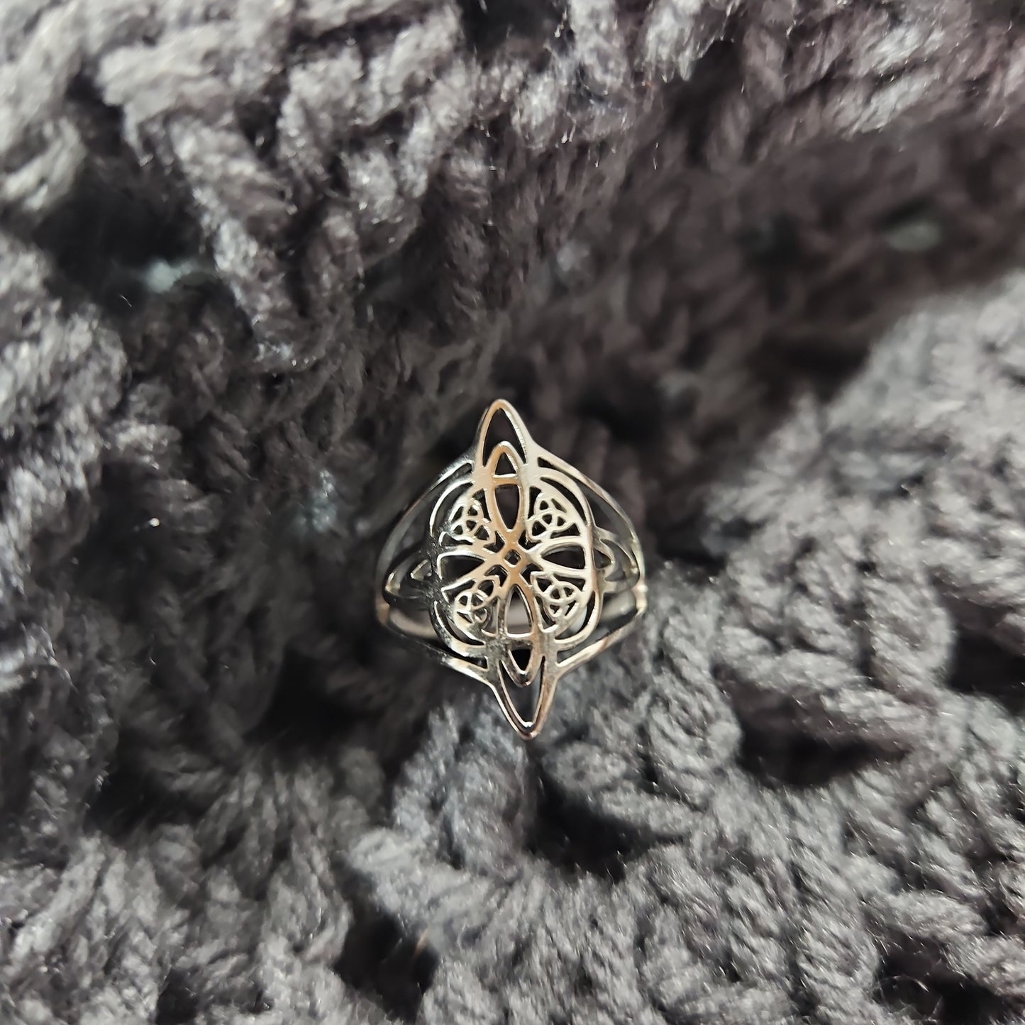 Celtic Cross Knot Ring - 2 Styles