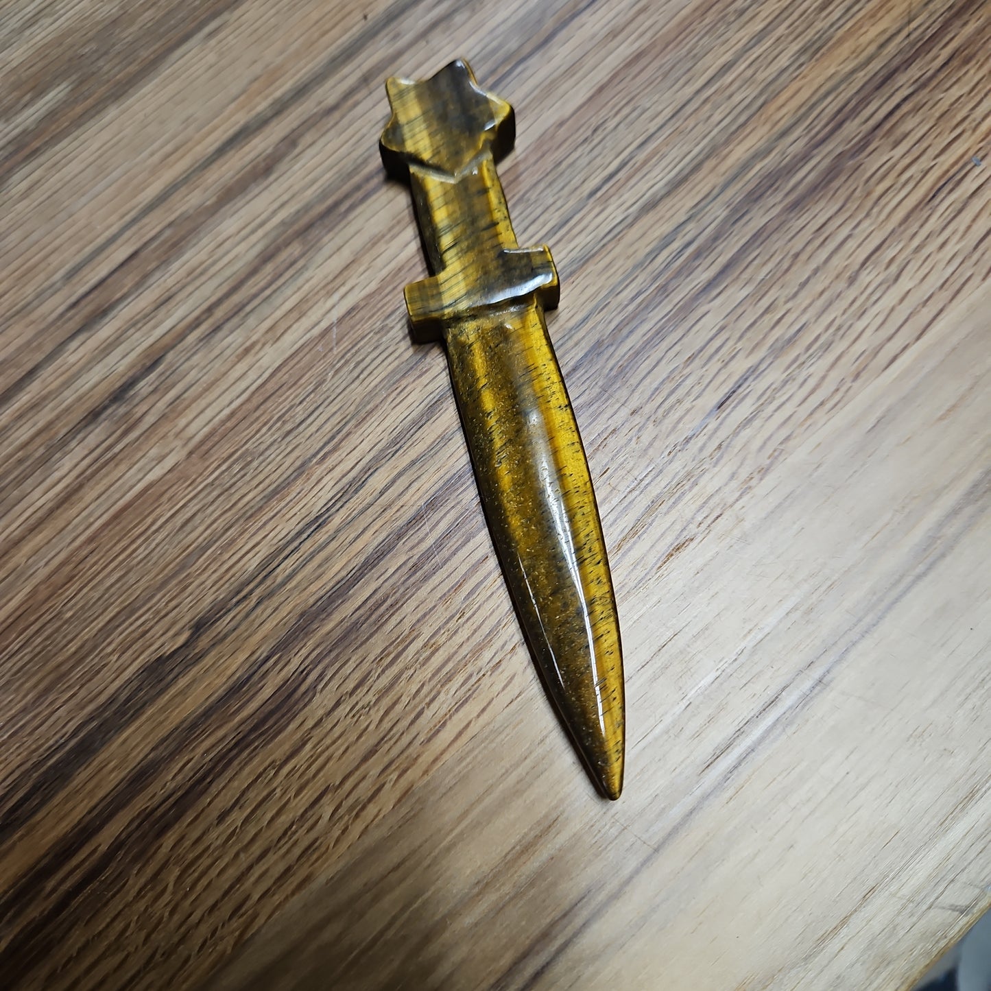 Small Tiger Eye Dagger  / Athame 5 “