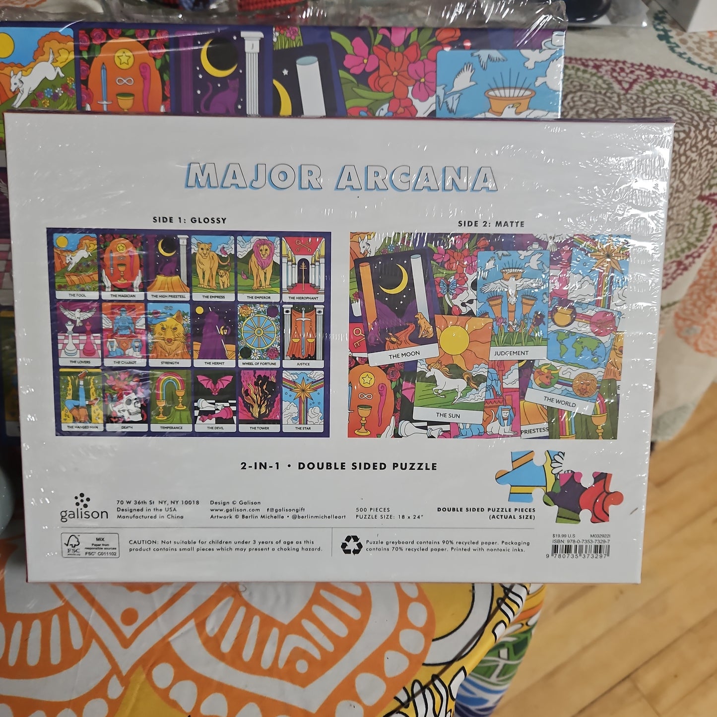 Major Arcana Double Sided ( 2 in 1 ) Puzzle