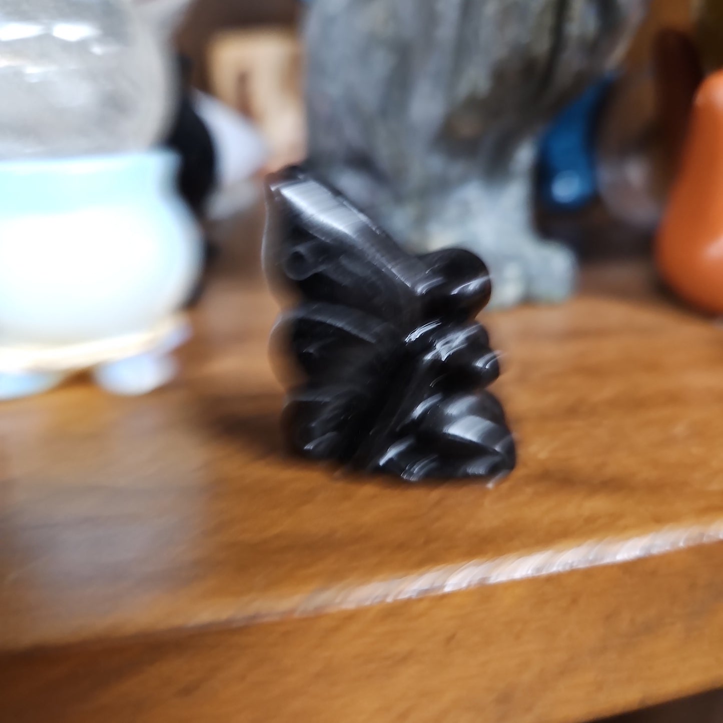 Mini Carved Crystal Fairies - Various