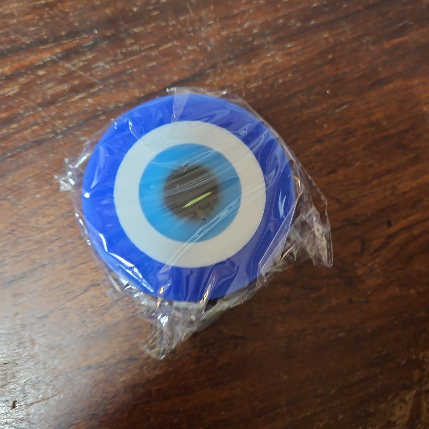 Evil Eye Candle, 4" Round