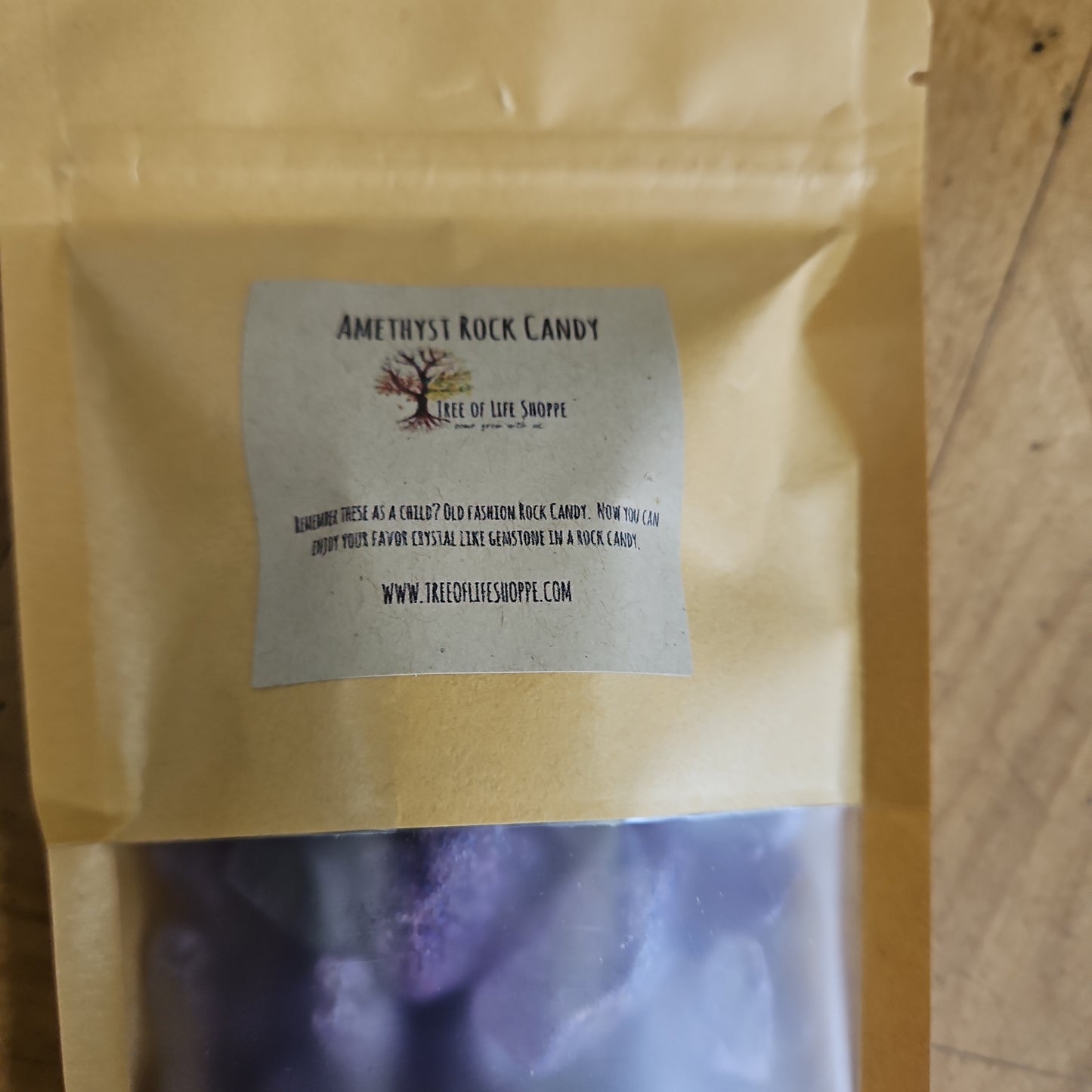 Amethyst Crystal Candy 4 oz