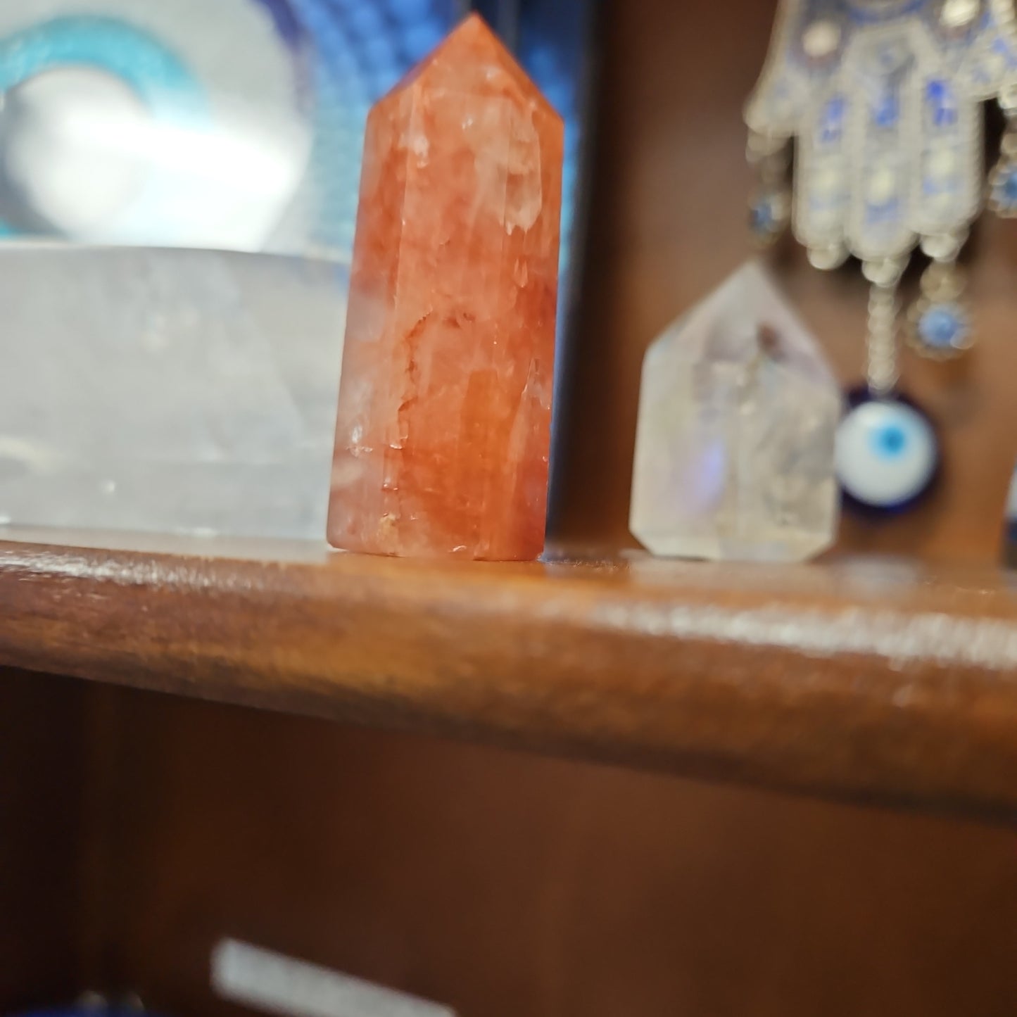 Strawberry Quartz Tower 2"