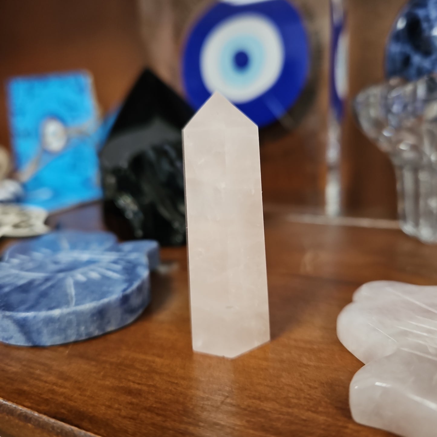 Rose Quartz Tower 2"