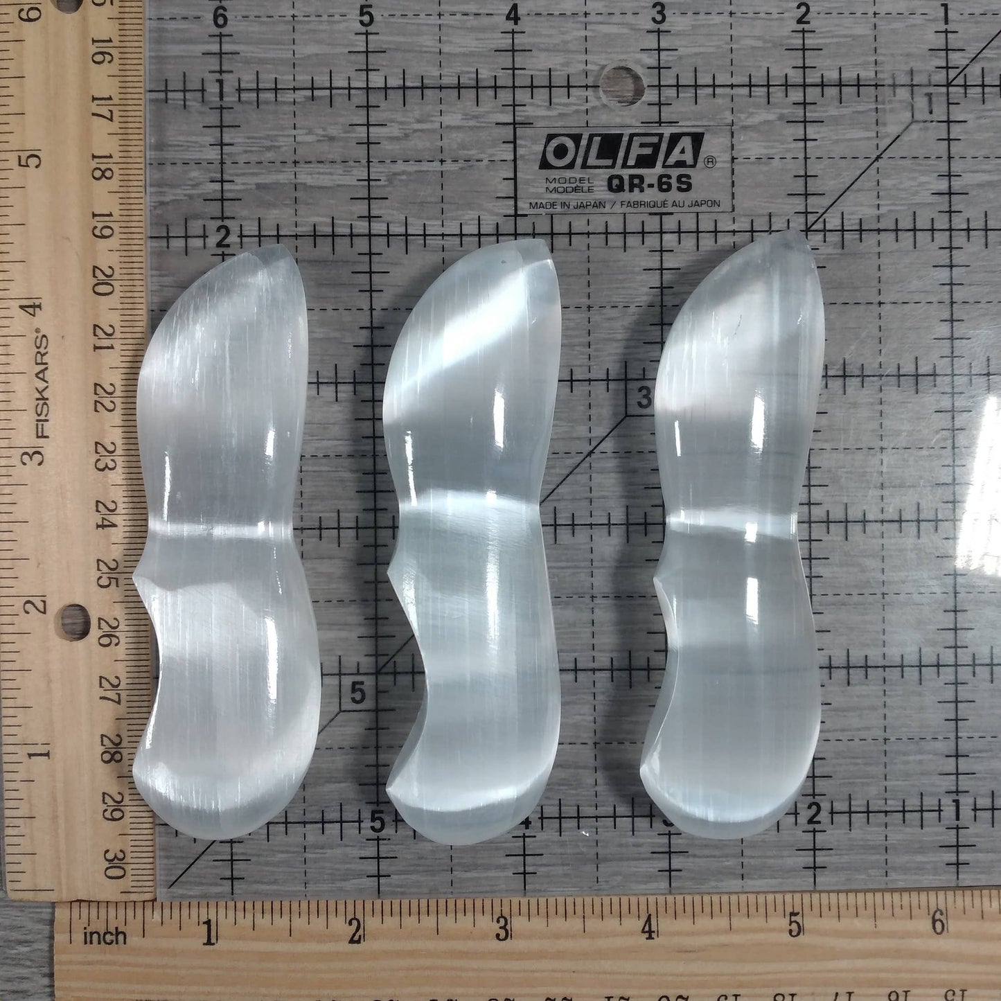 Selenite Athame Small