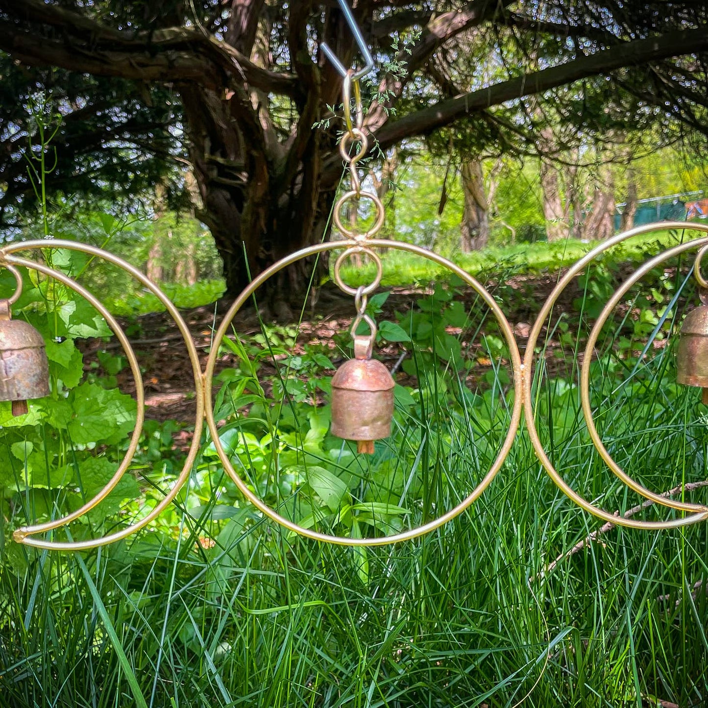 Triple Moon Wind Chime