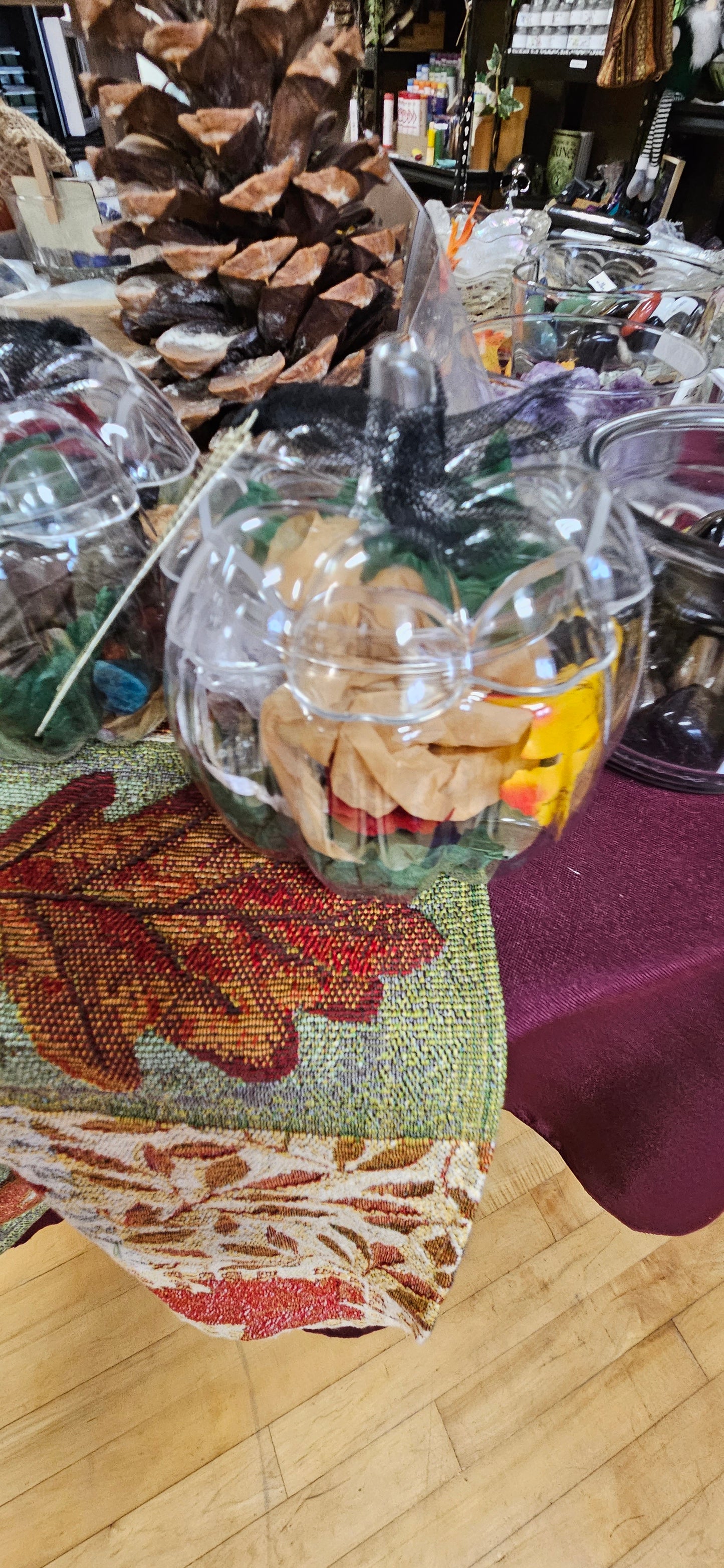 Mystery Pumpkins Filled with Crystals and Gemstones