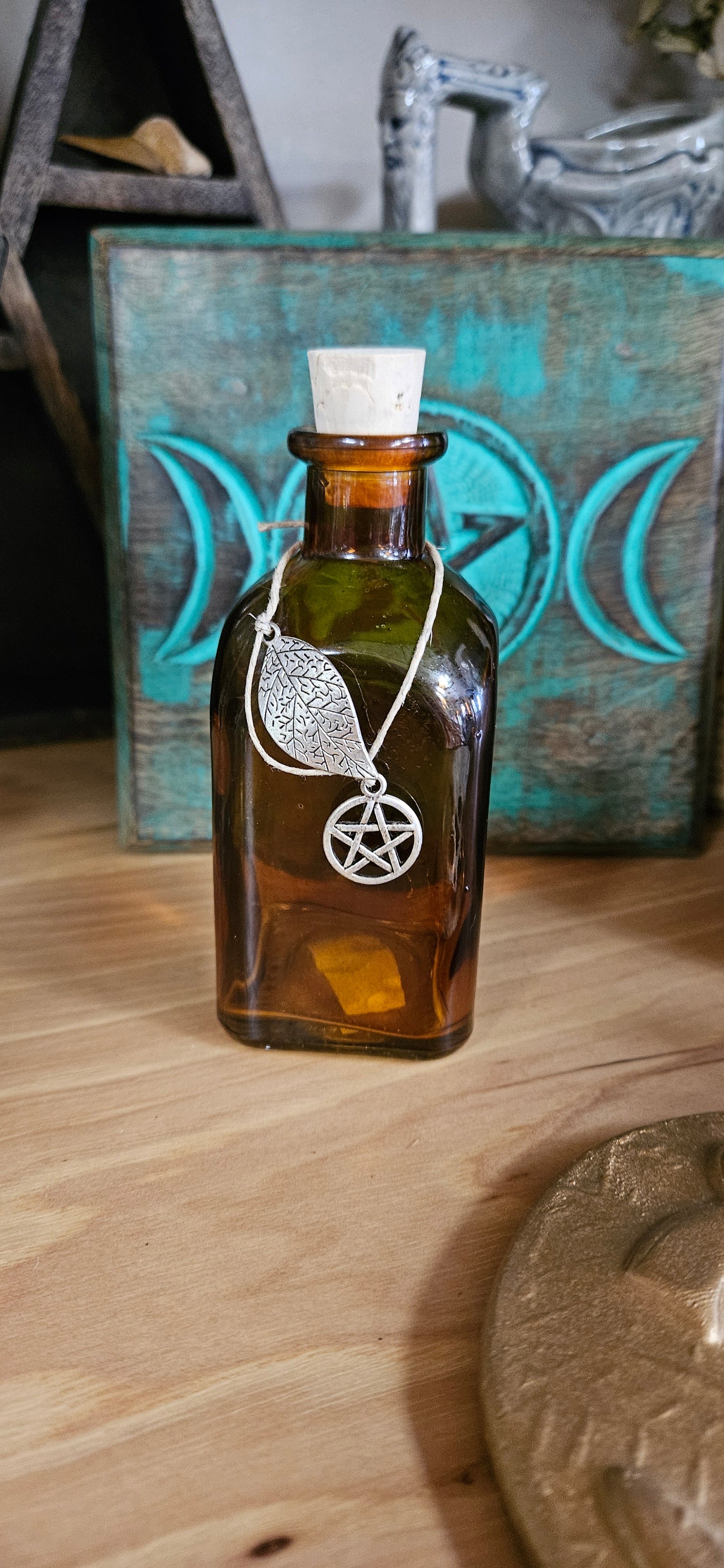 Charmed Spell Bottles - Amber or Green