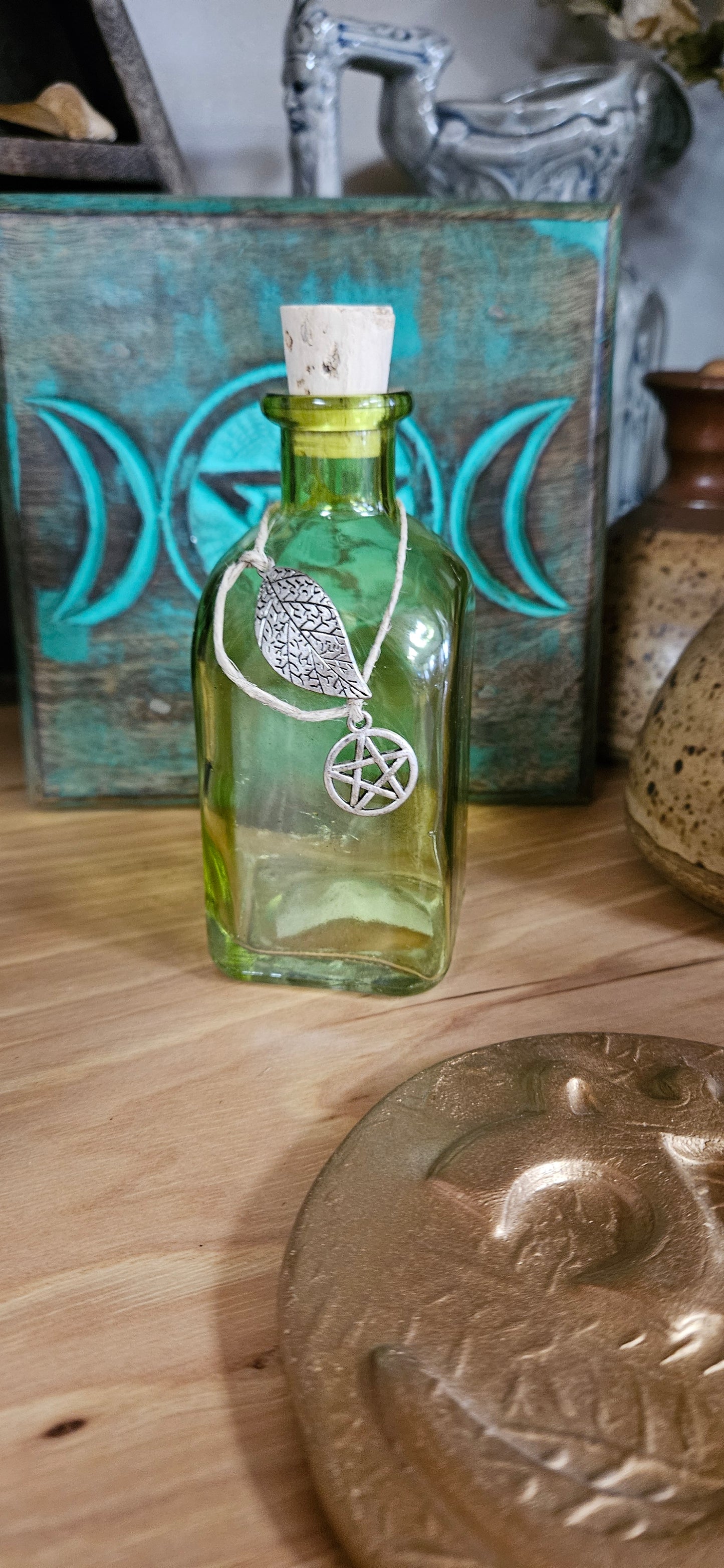 Charmed Spell Bottles - Amber or Green