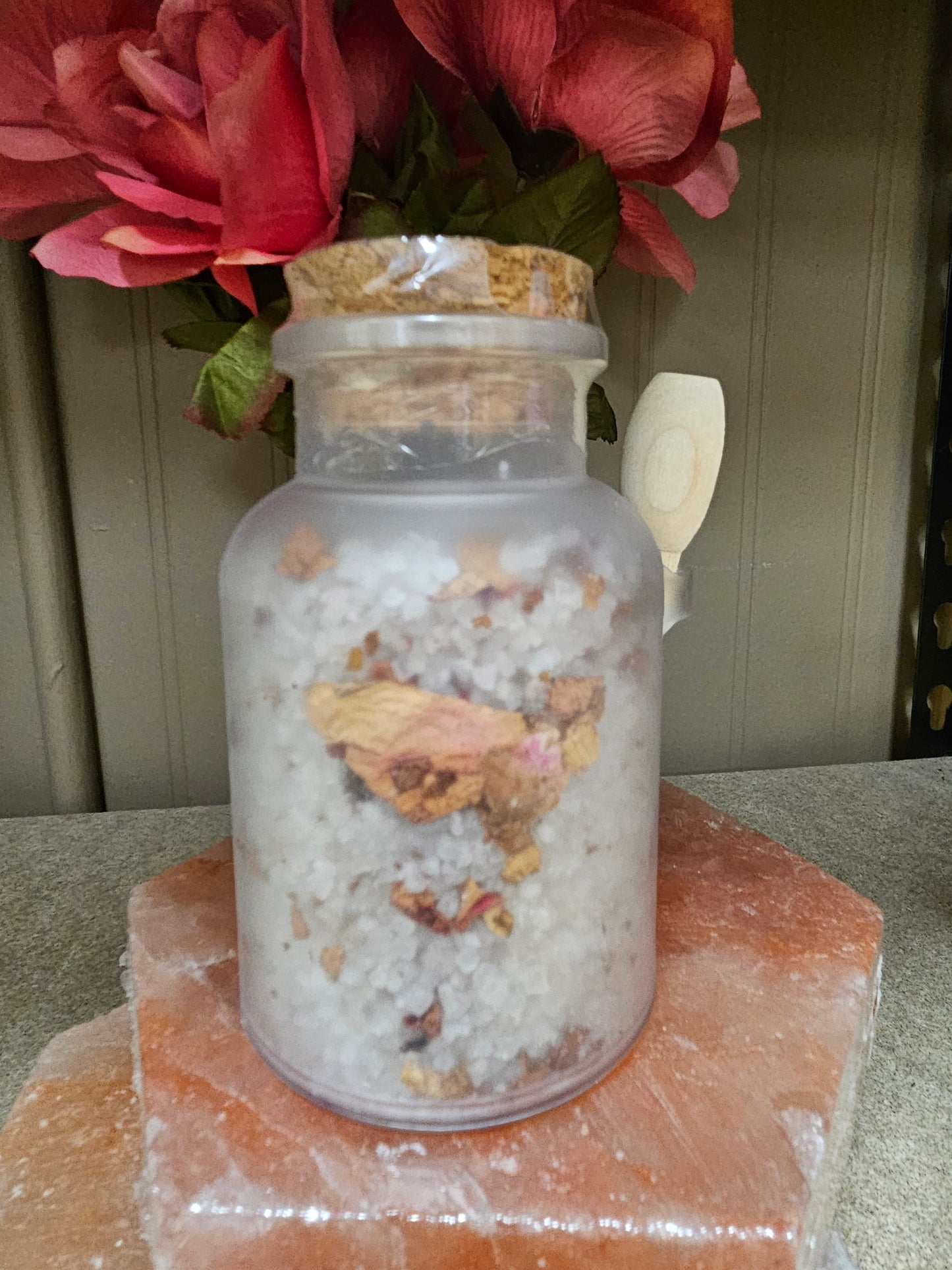 Raven’s Nest Neroli Rose Jar Bath Salts