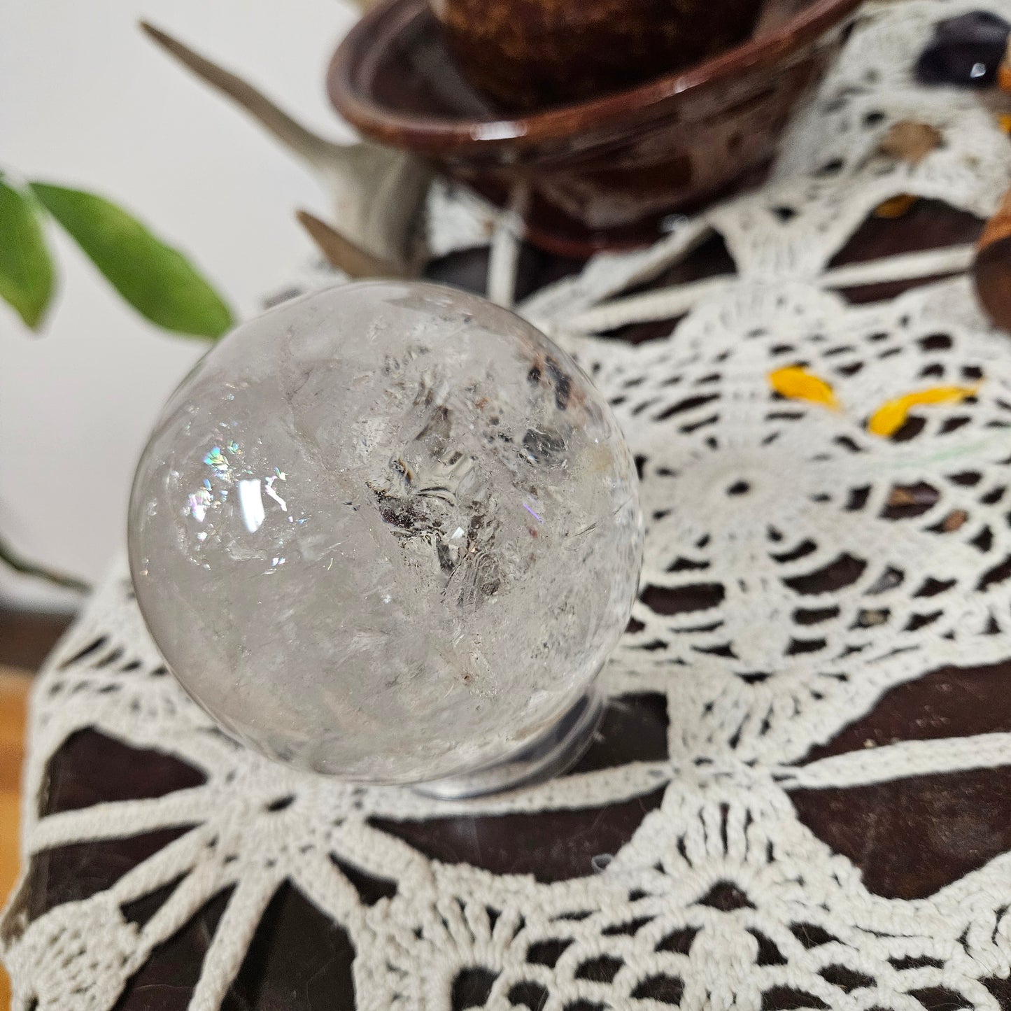 Clear Quartz Sphere