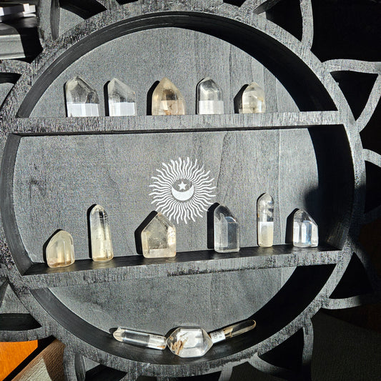 Tibetan Quartz Polish Points and Mini Wands