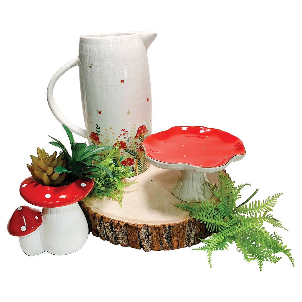 Mushroom Pedestal Trinket Dish