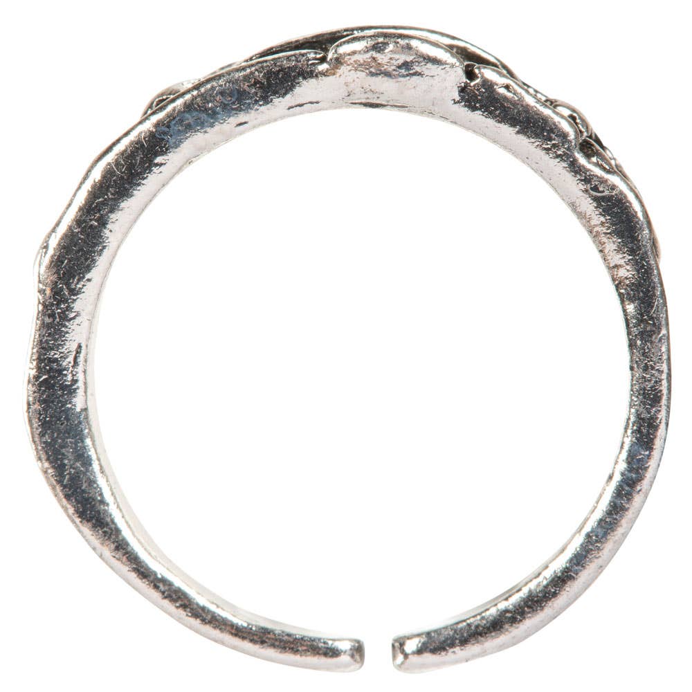 Mushroom Adjustable Band Ring