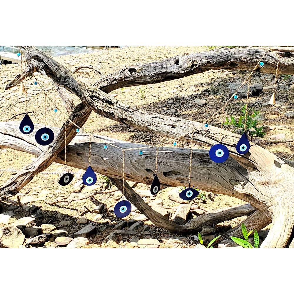 Evil Eye Garland with Bells