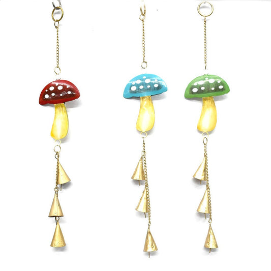 Funky Mushroom  Wind Chime