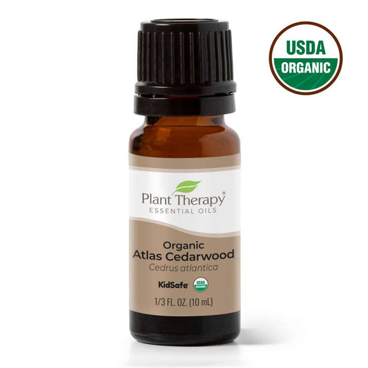 Atlas Cedarwood Essential Oil 10 Ml ( Kidsafe ) Organic