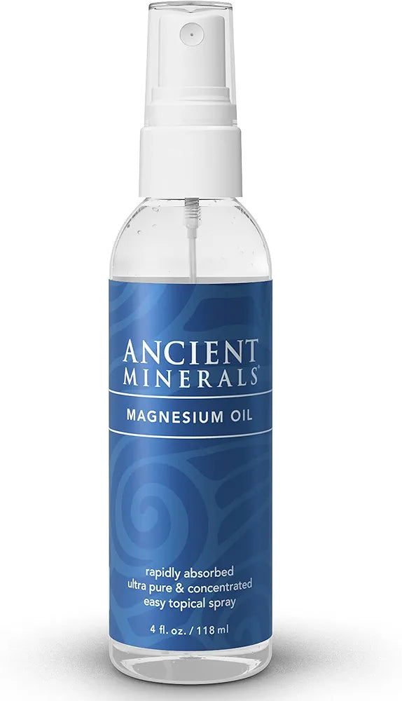 Seven Minerals, Magnesium Oil Spray, 4oz and 8oz