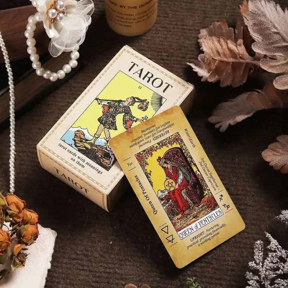 Classic Tarot Cards With Meaning On Cards