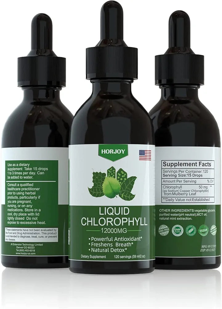 Chlorophyll Liquid Drops - 100% Natural