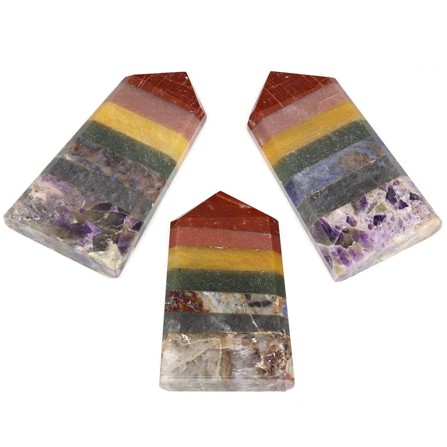 Chakra / 7 Stone Flat Point